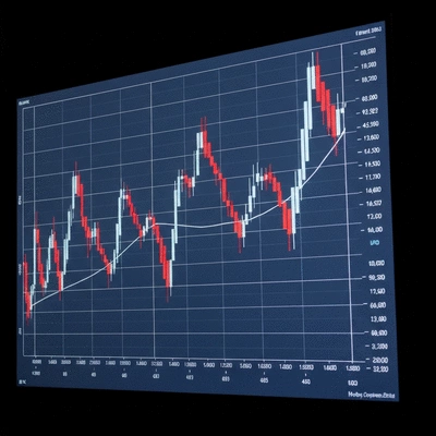 Graph illustrating cryptocurrency market downturn due to regulatory changes