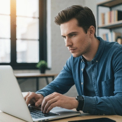 Person analyzing crypto charts on a laptop