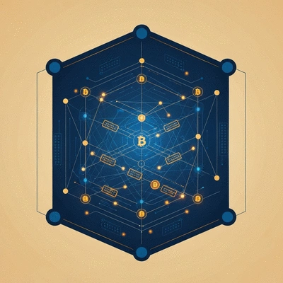 Stylized graphic illustrating the three types of stablecoins: fiat-collateralized, crypto-collateralized, and algorithmic. Each type should have a distinct visual representation of its backing mechanism, with arrows indicating flow and stability. Clean, modern design, no text, no words, no typography, 8K.