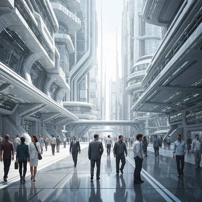 Diverse group of people collaborating on a digital platform, representing a crypto community